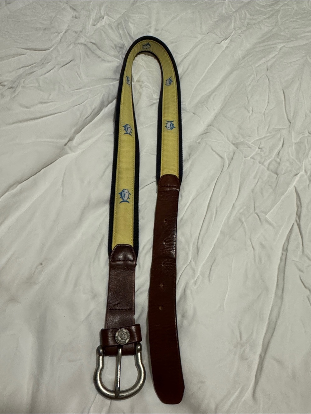 Leather Strap Southern Tide Belt